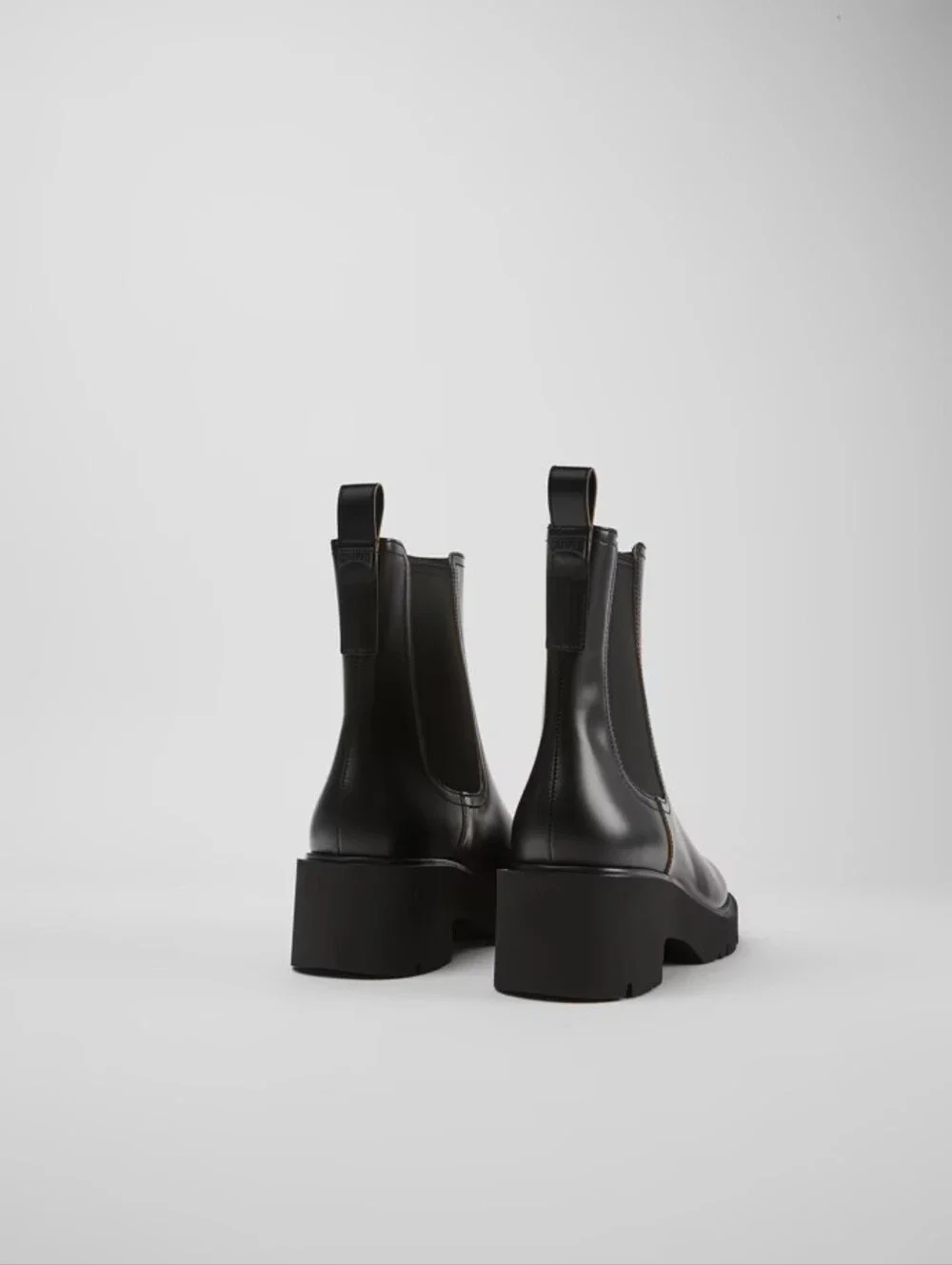 Camper Milah black platform boots 40